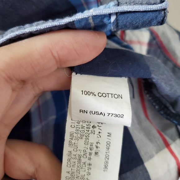 ZARA trafaluc plaid studded longsleeve shirt - Picture 10 of 14